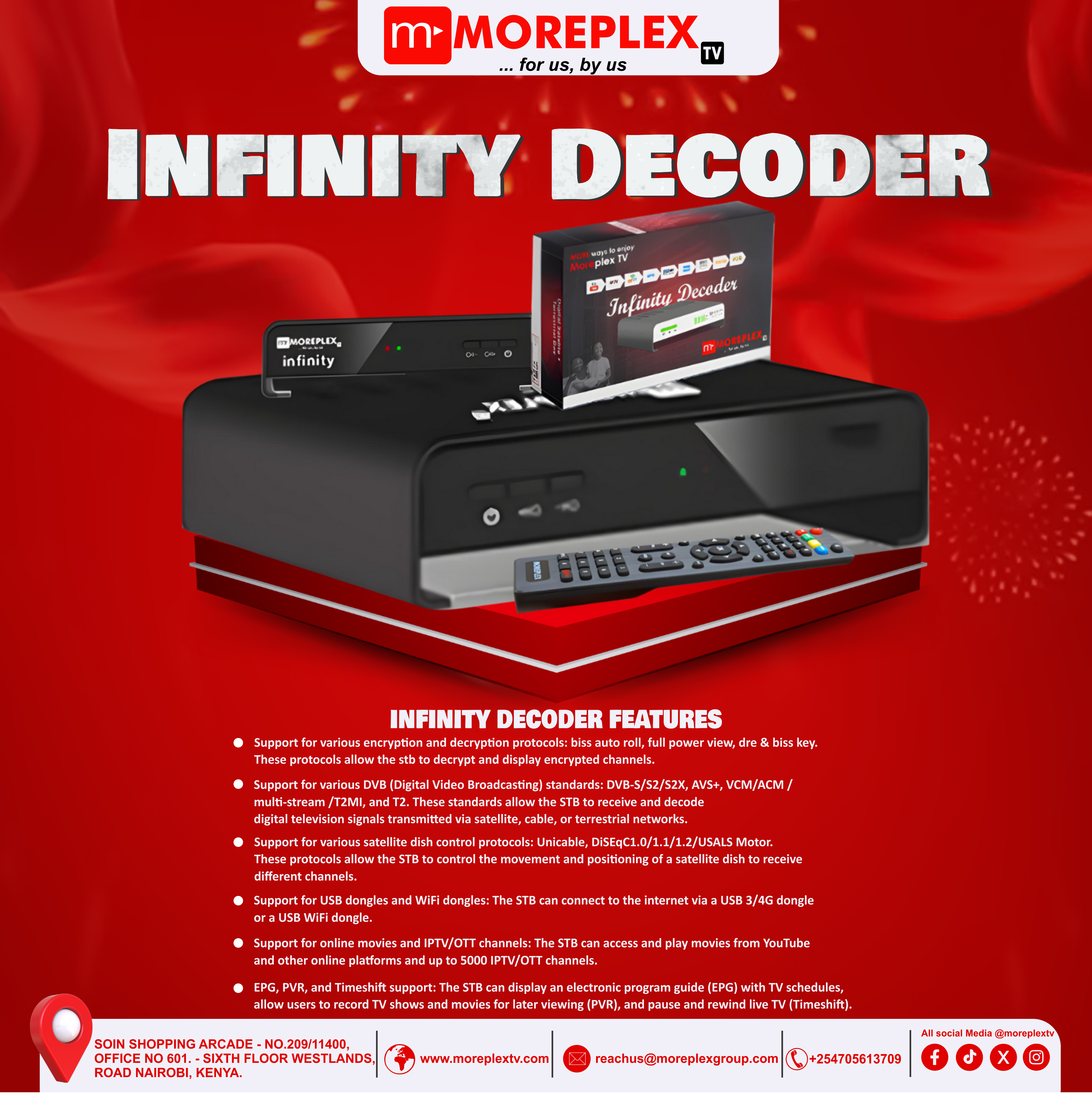 BANNER 4X4 infinity decoder 4